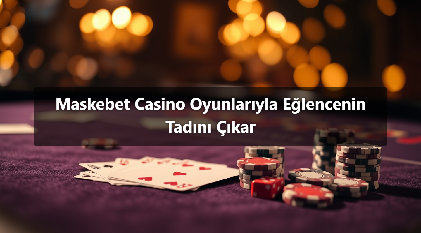 Maskebet Casino Oyunlarıyla Eğlencenin Tadını Çıkar